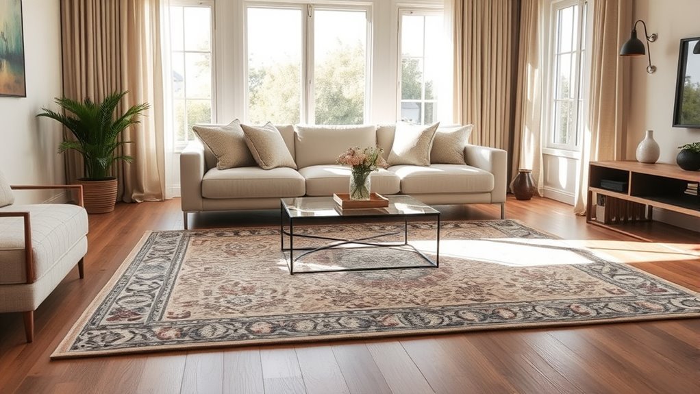 accent rugs enhance design