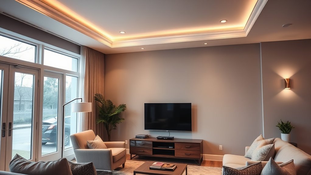 adjust lighting for comfort