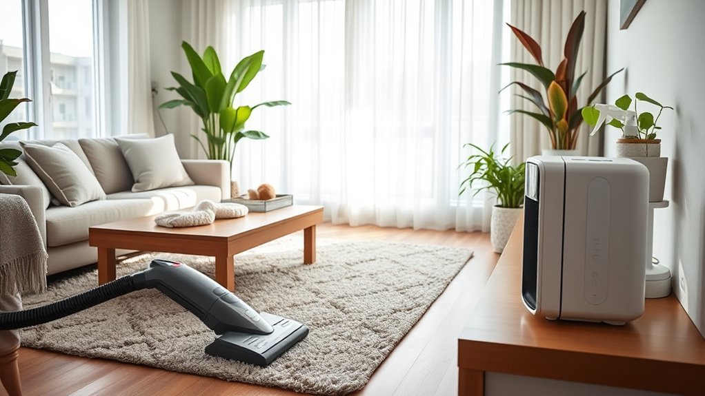 allergen proof cleaning supplies recommended