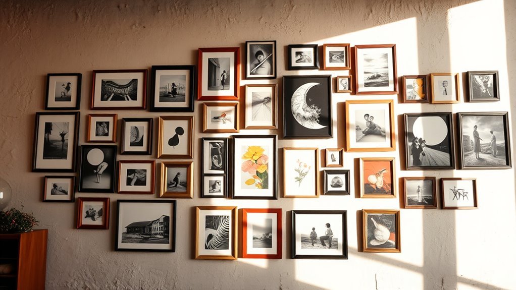 artistic arrangement of decor