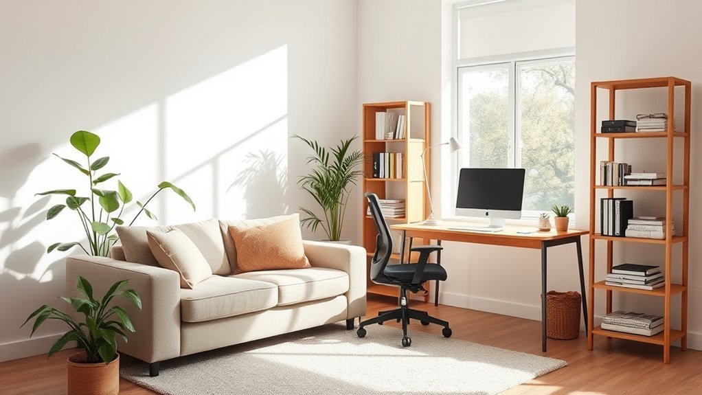 assess living room dimensions