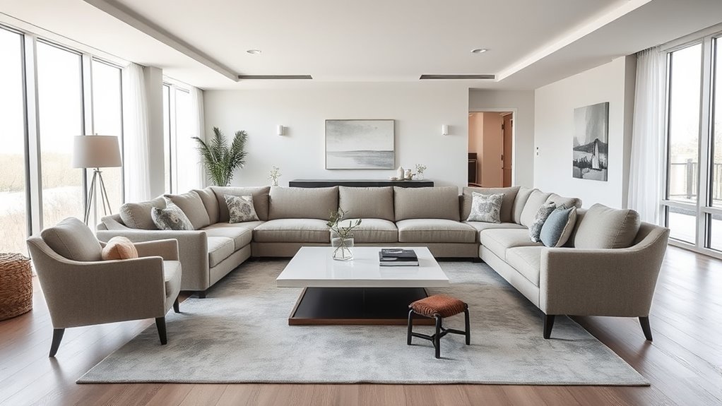 balanced furniture arrangement tips