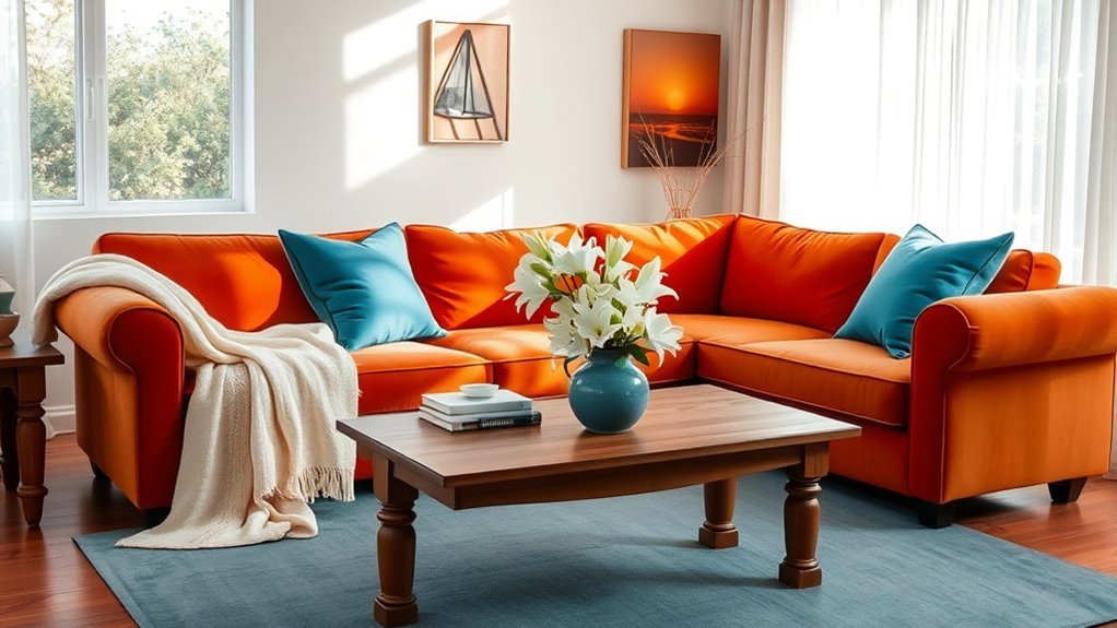 balanced warm and cool tones