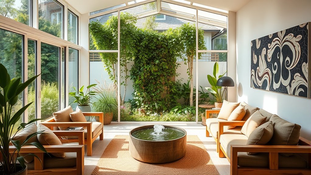 biophilic design for living rooms