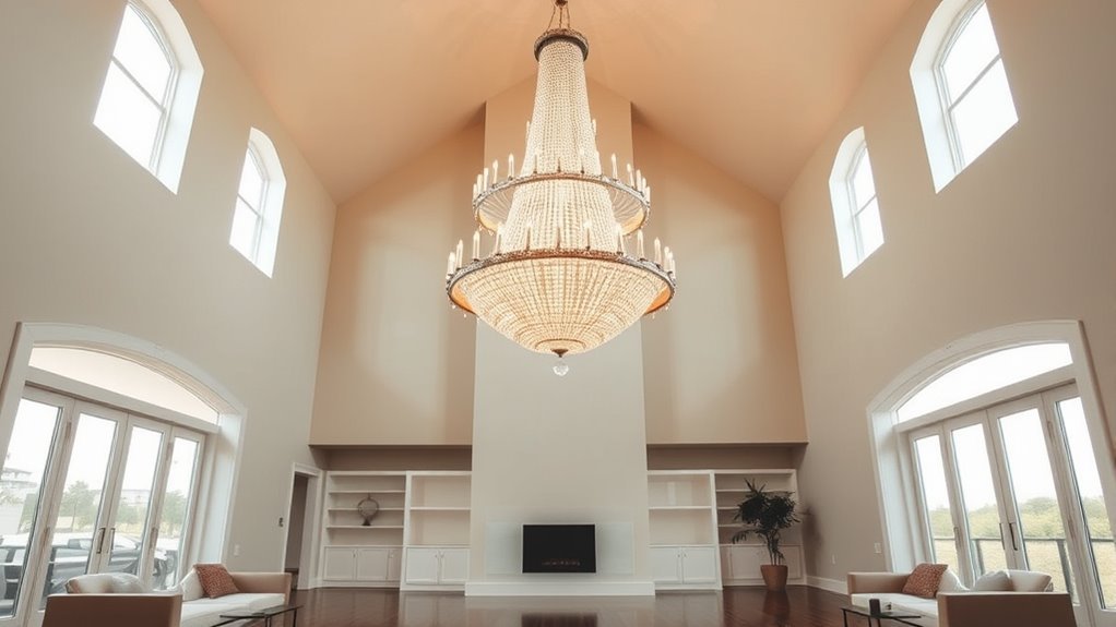 Living Room Ceiling Light Size Guide: Fixture Diameter & Height