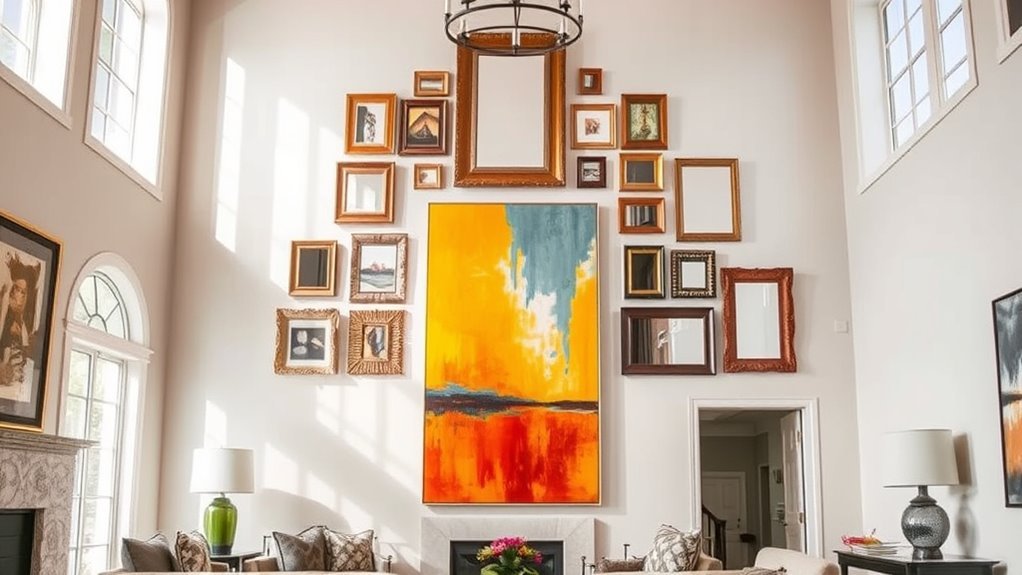 choose impactful focal artwork