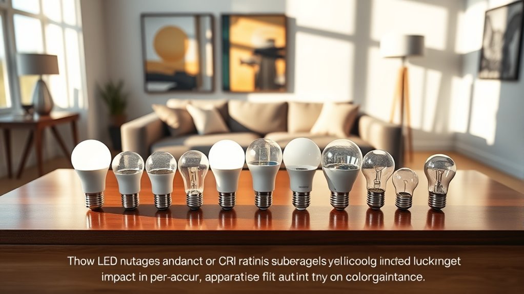choose led bulb shapes