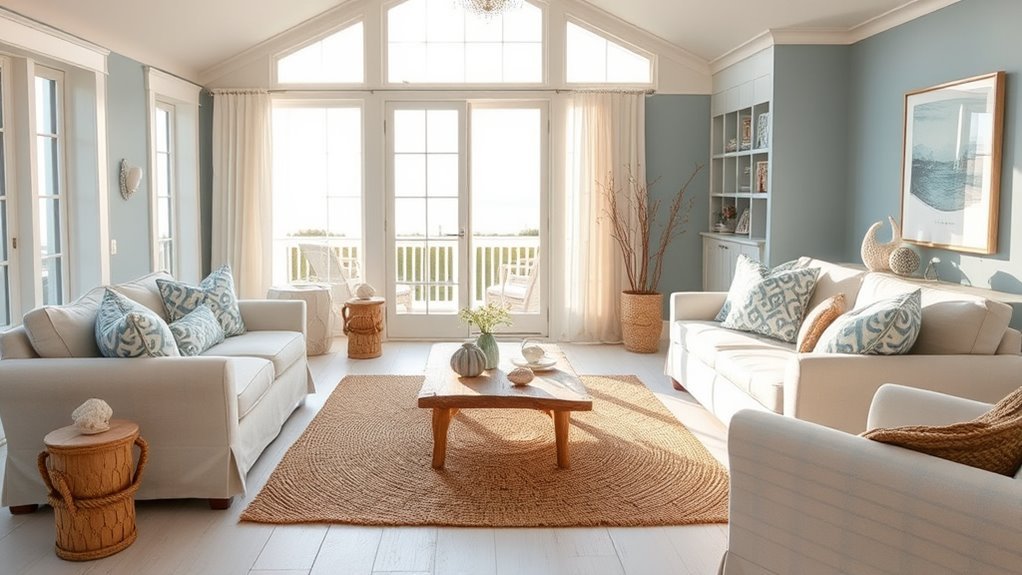 coastal natural materials and textures