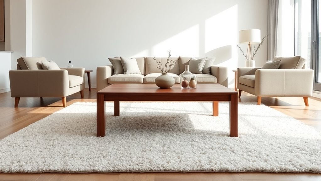 coffee table size guidelines