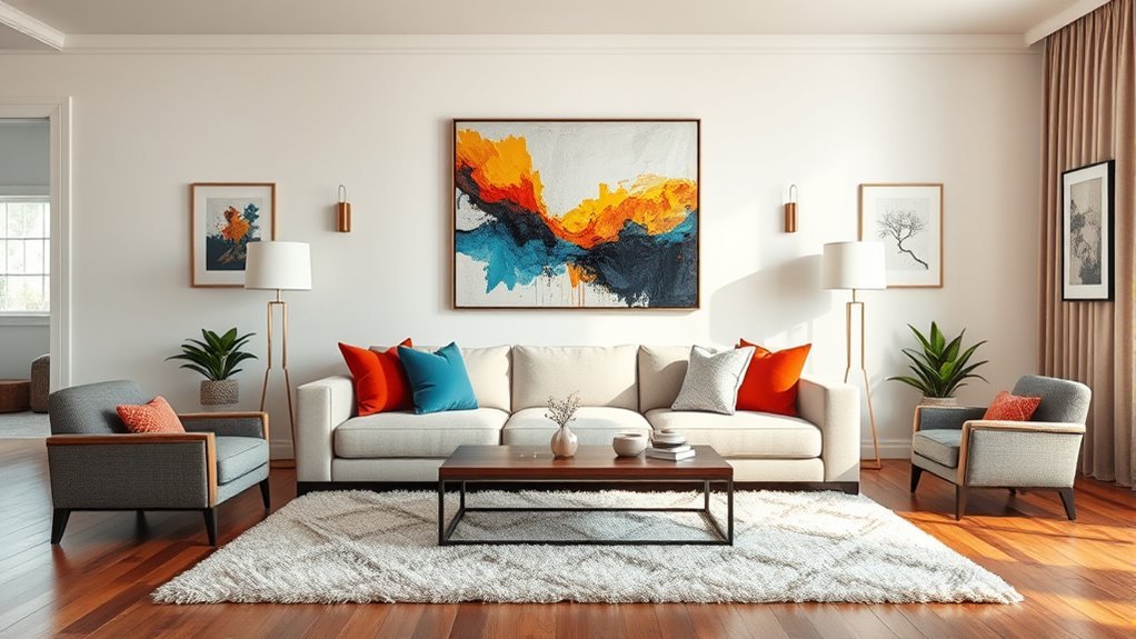 cohesive atmosphere through decor