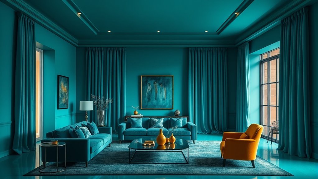 color immersion in interiors