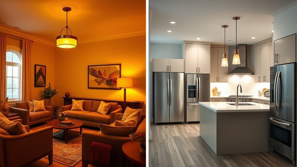 color temperature for rooms