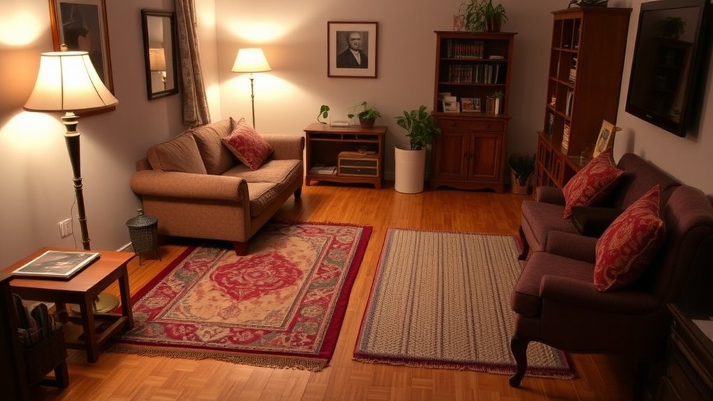 cozy zones with rugs