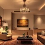 creating living room lighting