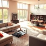 creating zones in living room