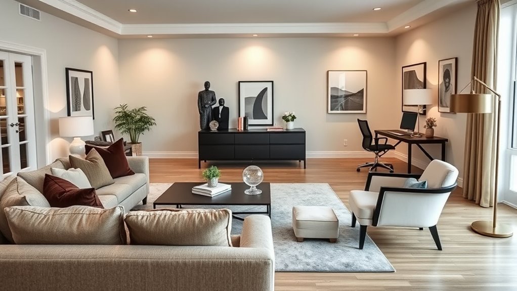 distinct zones enhance functionality