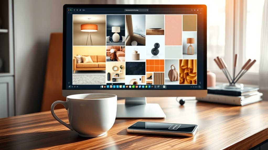 download and save mood board