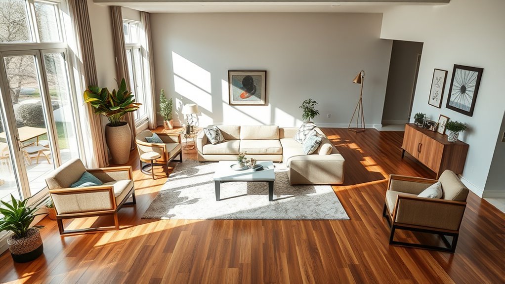 effective living room flow