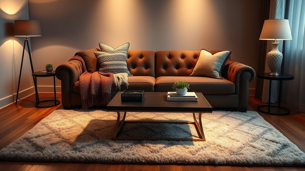 enhance living room atmosphere