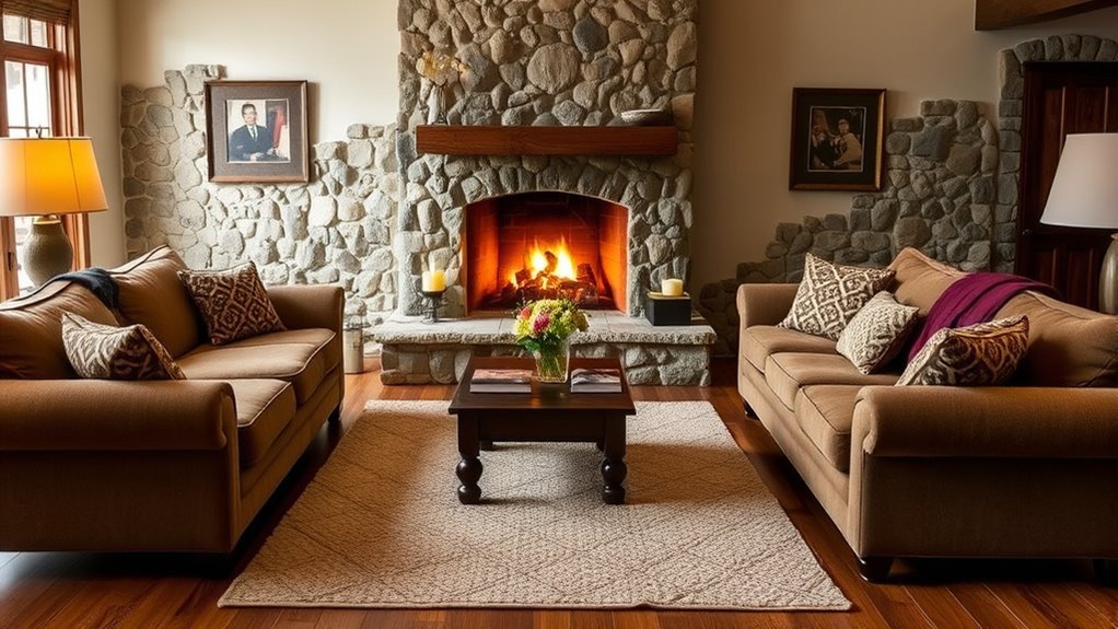 fireplace furniture safety tips