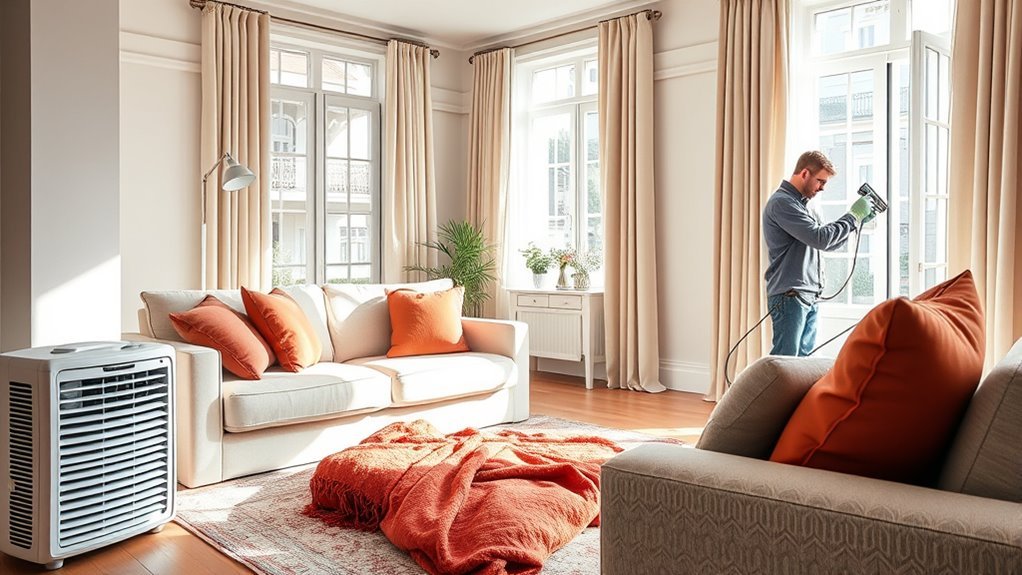 hire professionals for mold