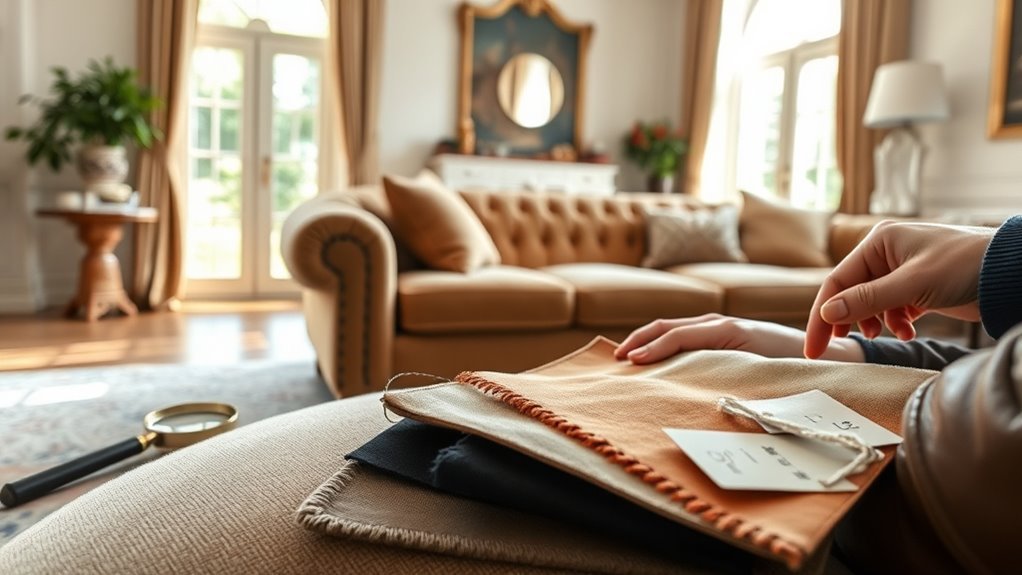 identify couch fabric type