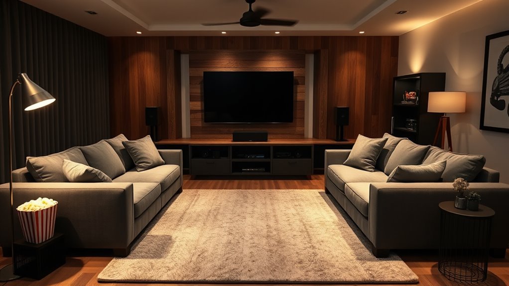 immersive home cinema experience