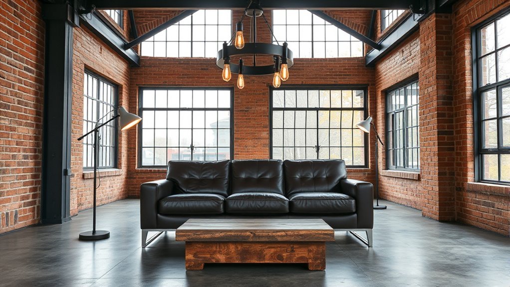 industrial lighting design elements