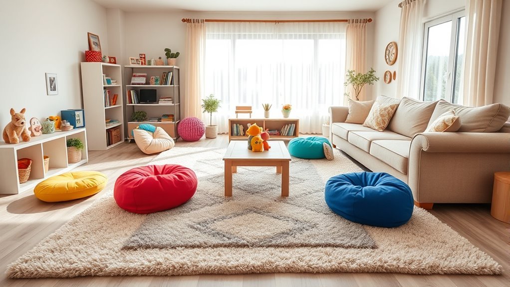kid friendly living room design