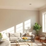 living room paint sheen