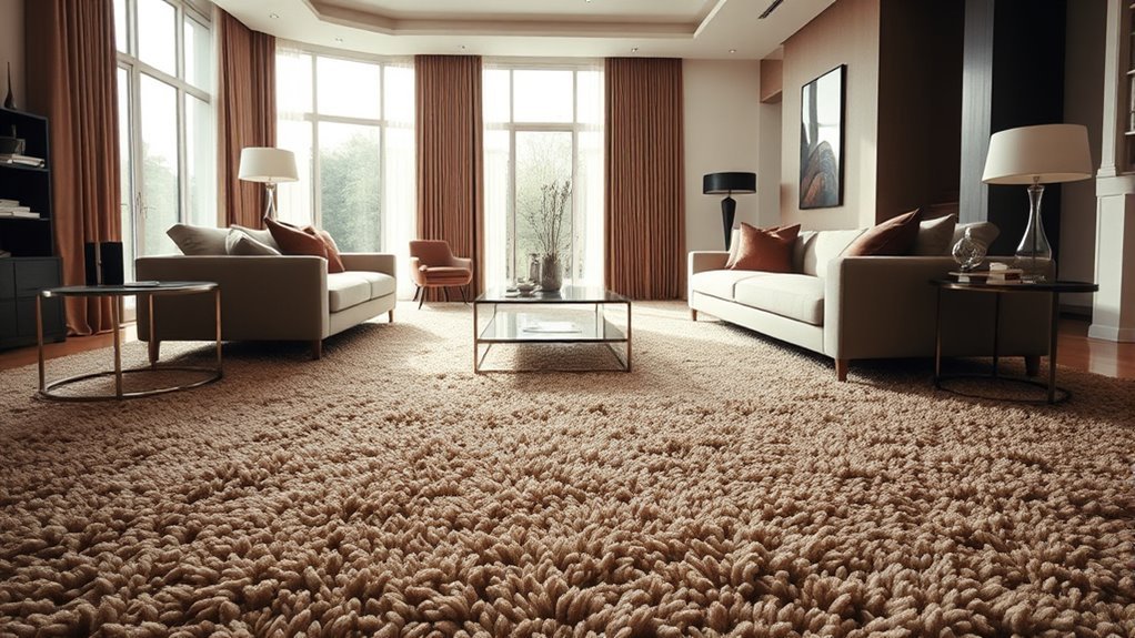 luxurious high pile comfort