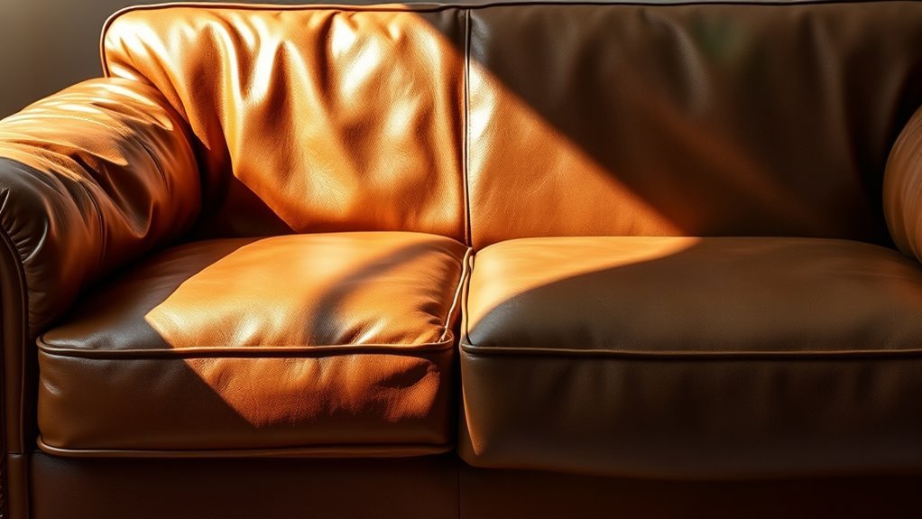 luxurious yet delicate leather