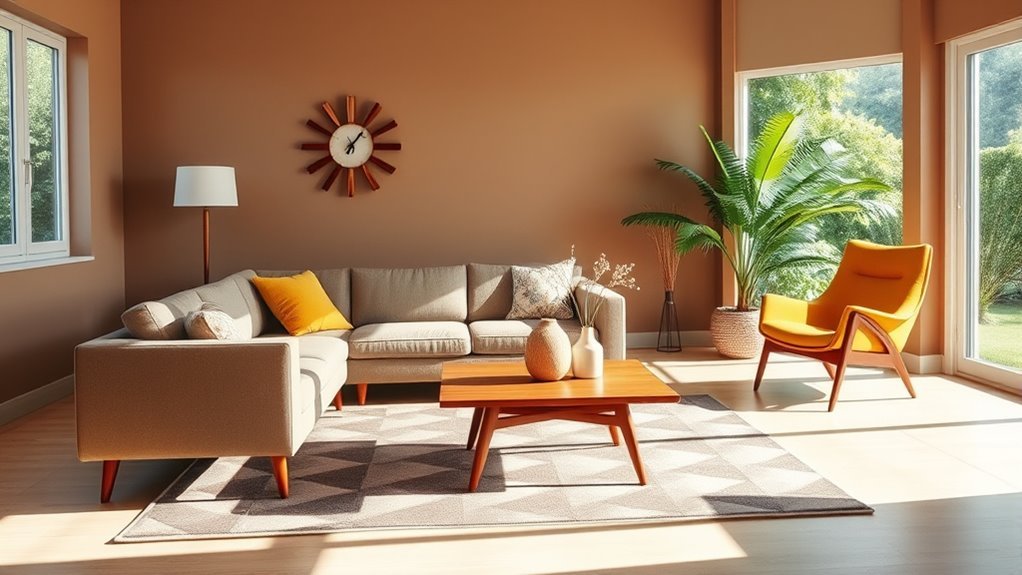 What Is Mid-Century Modern Living Room Style? Definition, Examples & Tips