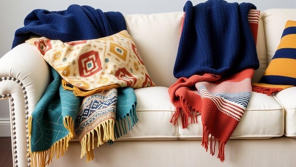 mixing colors and patterns