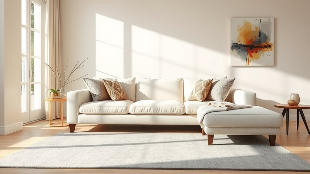 neutral base vibrant patterns