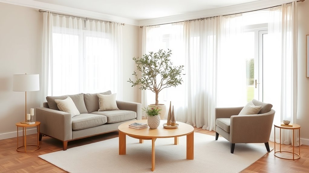 neutral living room design