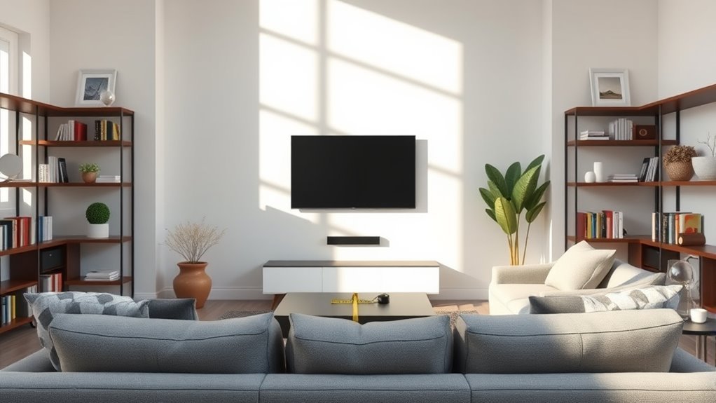 perfect tv mounting height