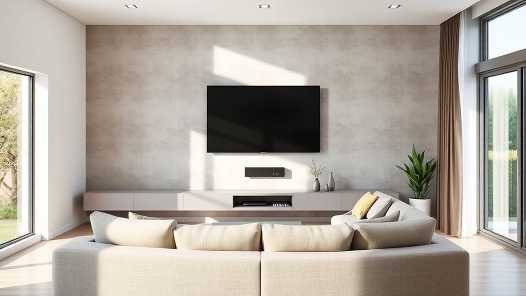 perfect tv mounting height