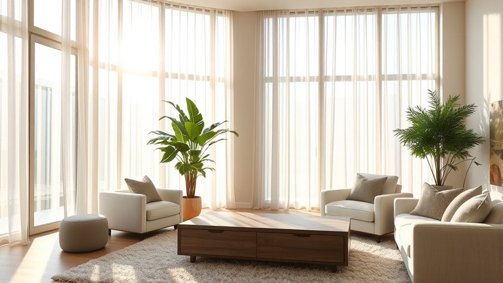 reduce living room glare