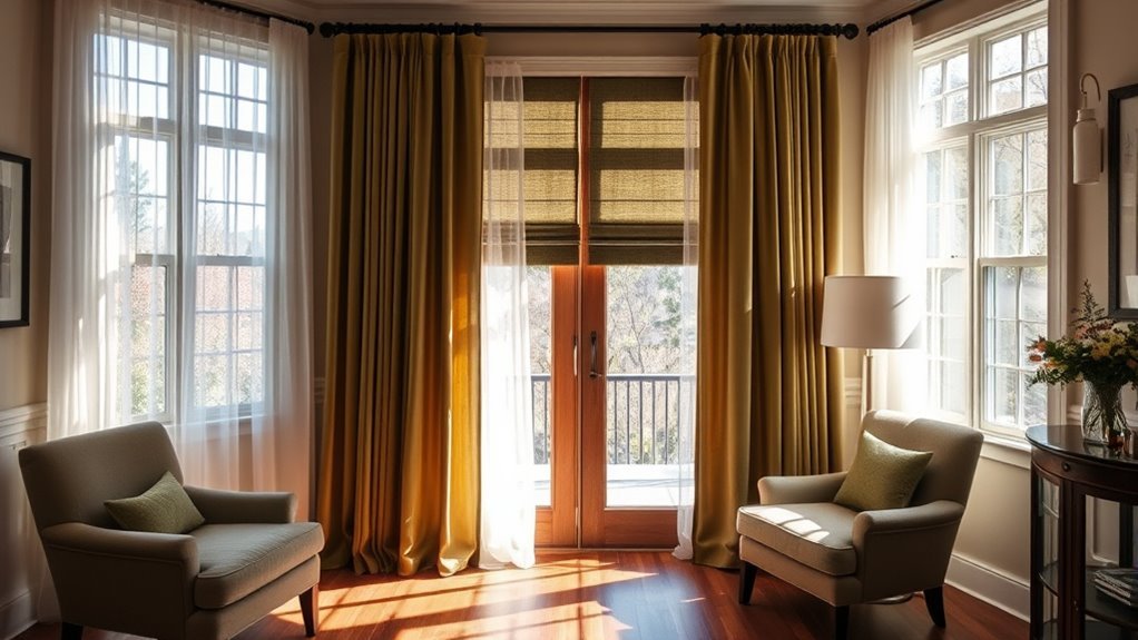 seasonal window treatment adjustments