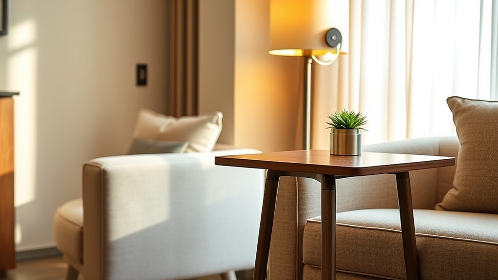 side table height matters