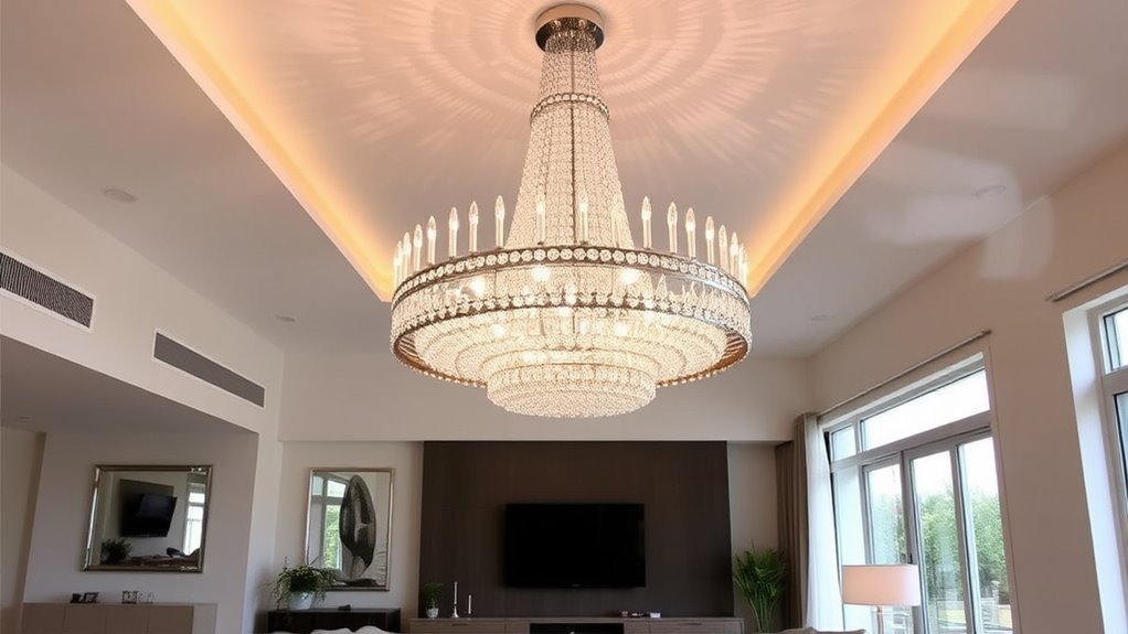 size matters for ceiling lights