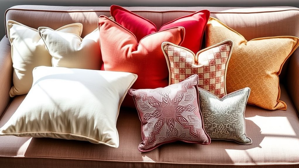 sofa pillow size guidelines