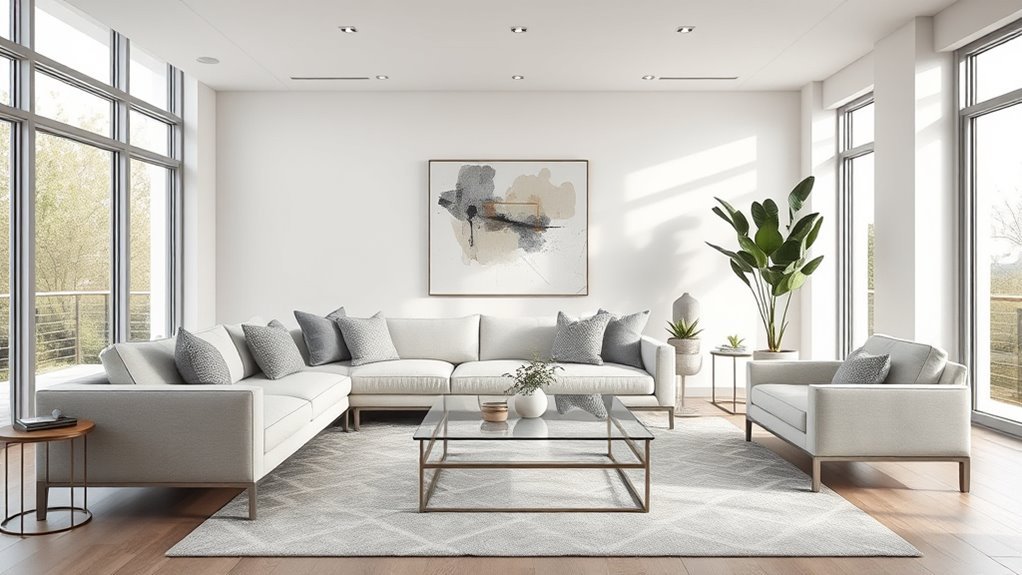 timeless contemporary living room