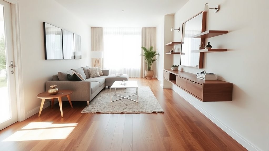 transforming narrow living spaces