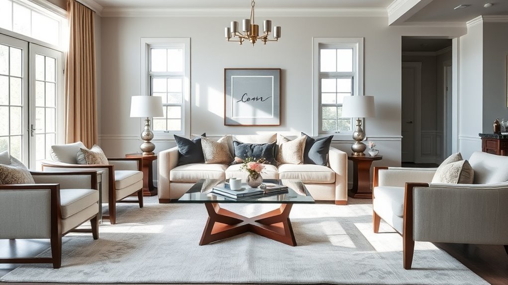 What Is Transitional Living Room Style? Definition, Examples & Tips