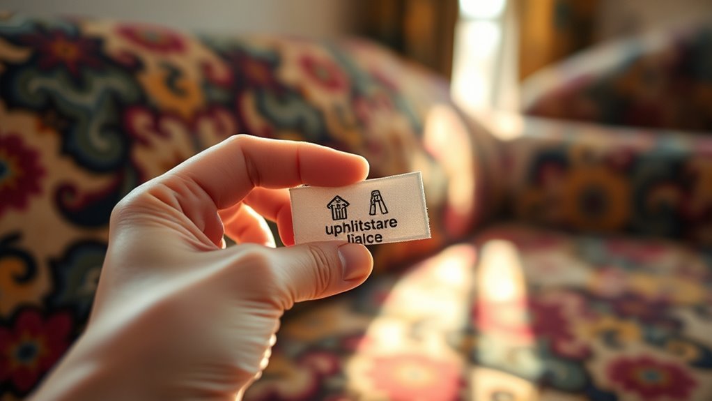 understanding upholstery cleaning codes