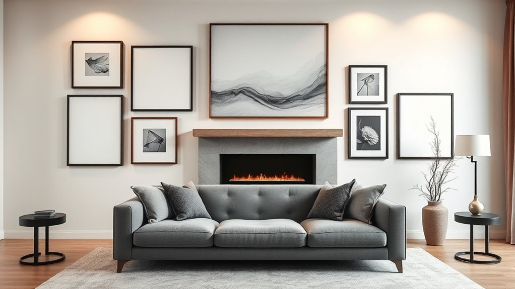 wall art sizing guide