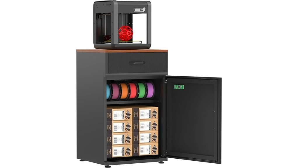3d printer filament storage