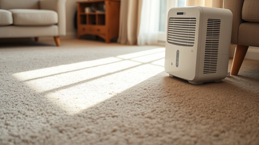 accelerated carpet drying process